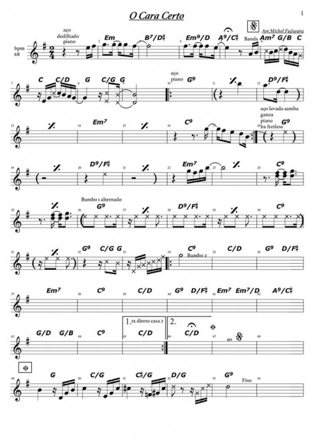 Página 1 da partitura