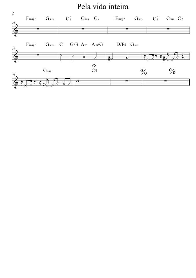 Página 1 da partitura