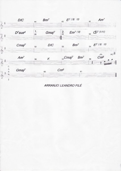 Página 1 da partitura