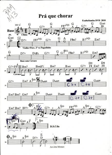 Página 1 da partitura