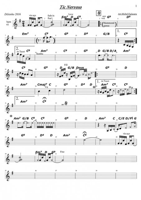 Página 1 da partitura