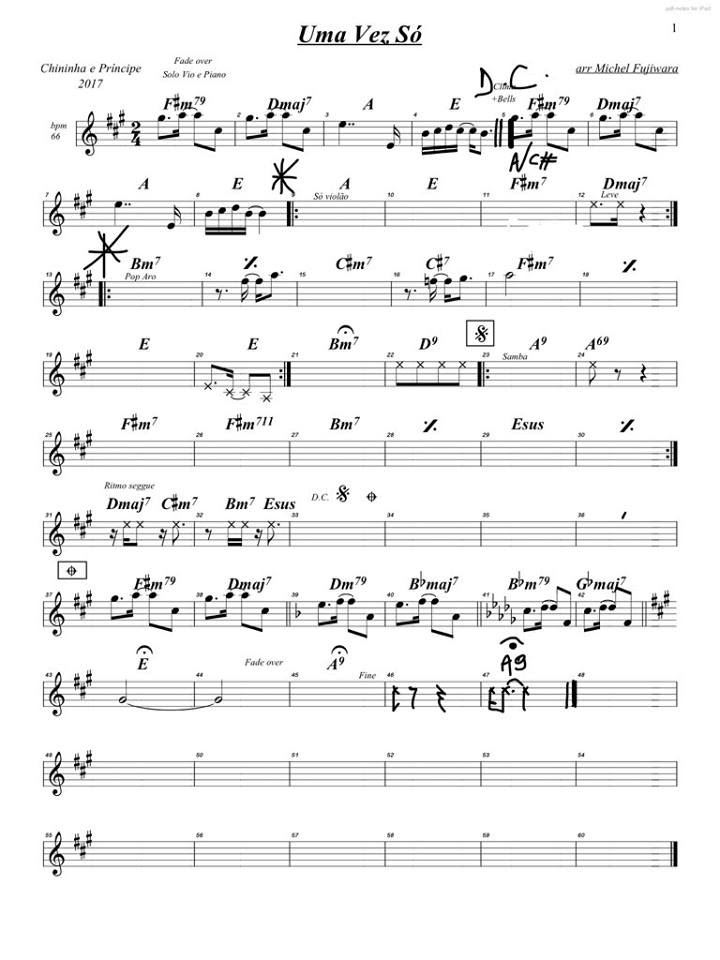 Página 1 da partitura