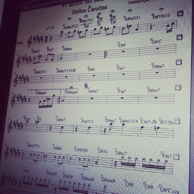 Página 1 da partitura