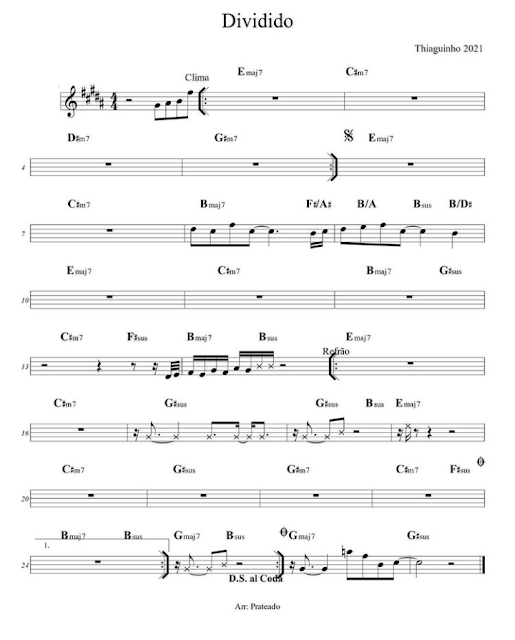 Página 1 da partitura