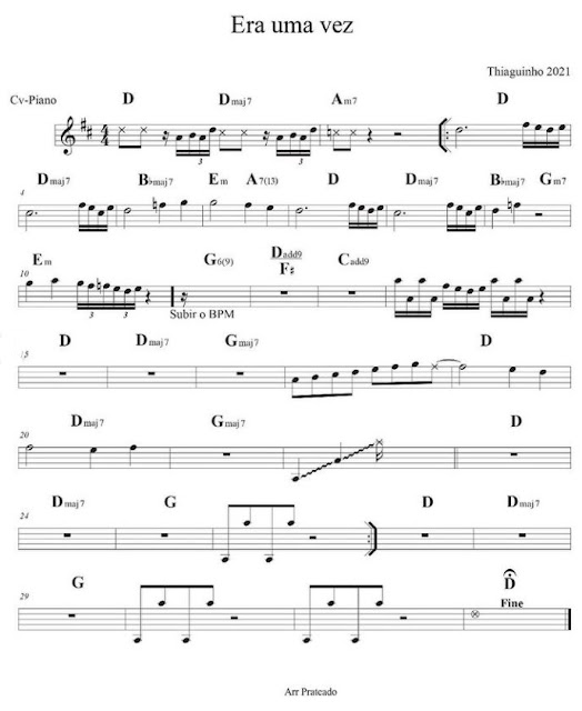 Página 1 da partitura