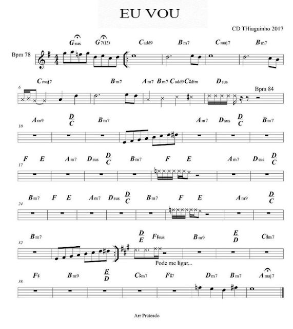 Página 1 da partitura