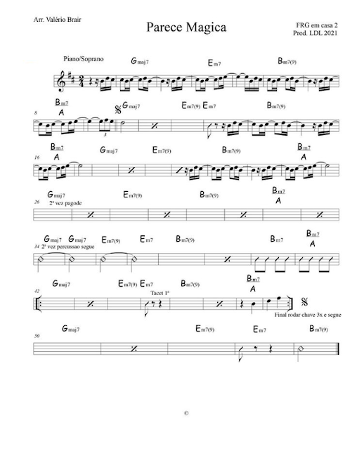 Página 1 da partitura