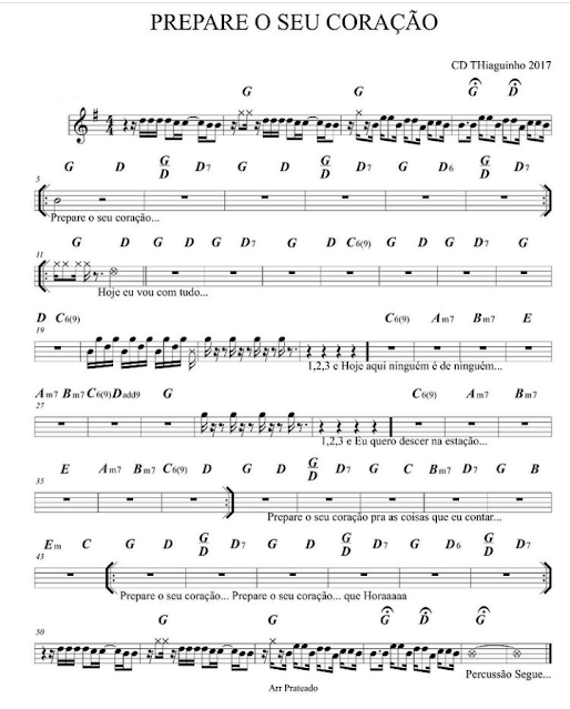 Página 1 da partitura