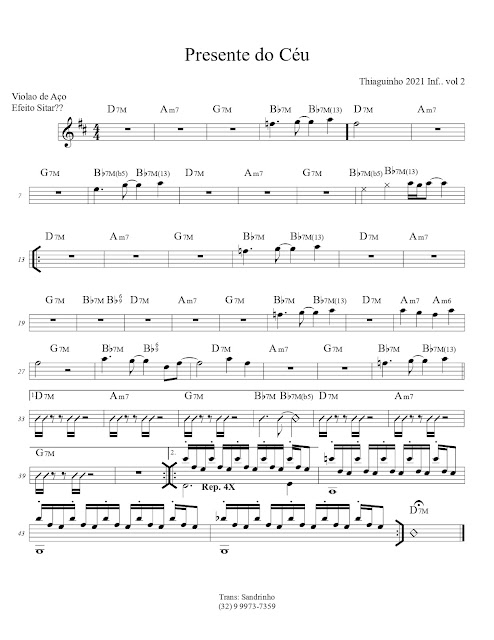 Página 1 da partitura