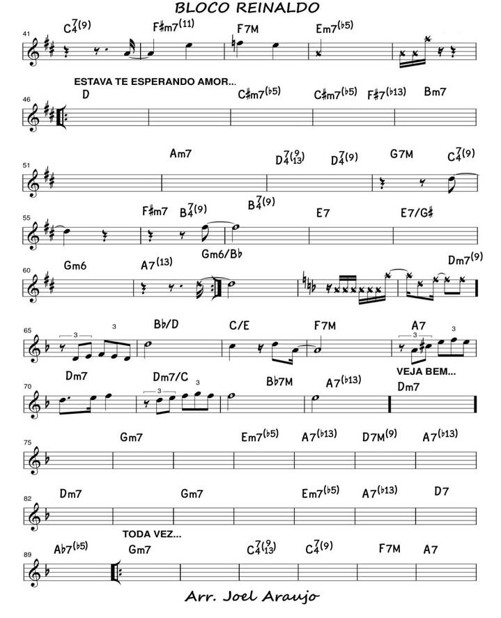 Página 1 da partitura