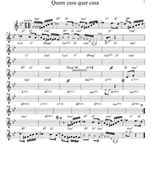 Página 1 da partitura