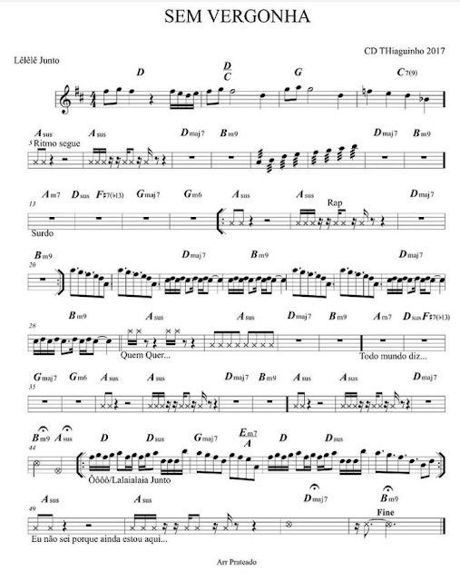 Página 1 da partitura