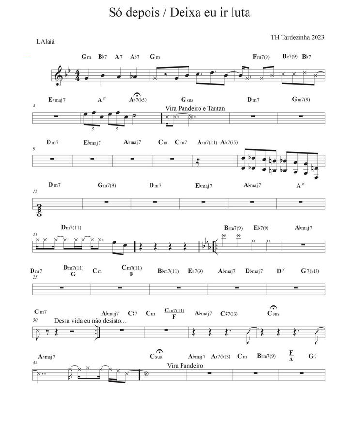 Página 1 da partitura