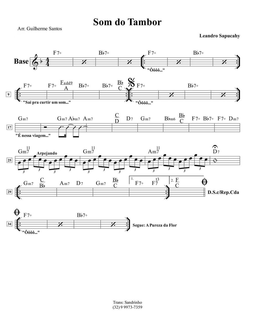 Página 1 da partitura