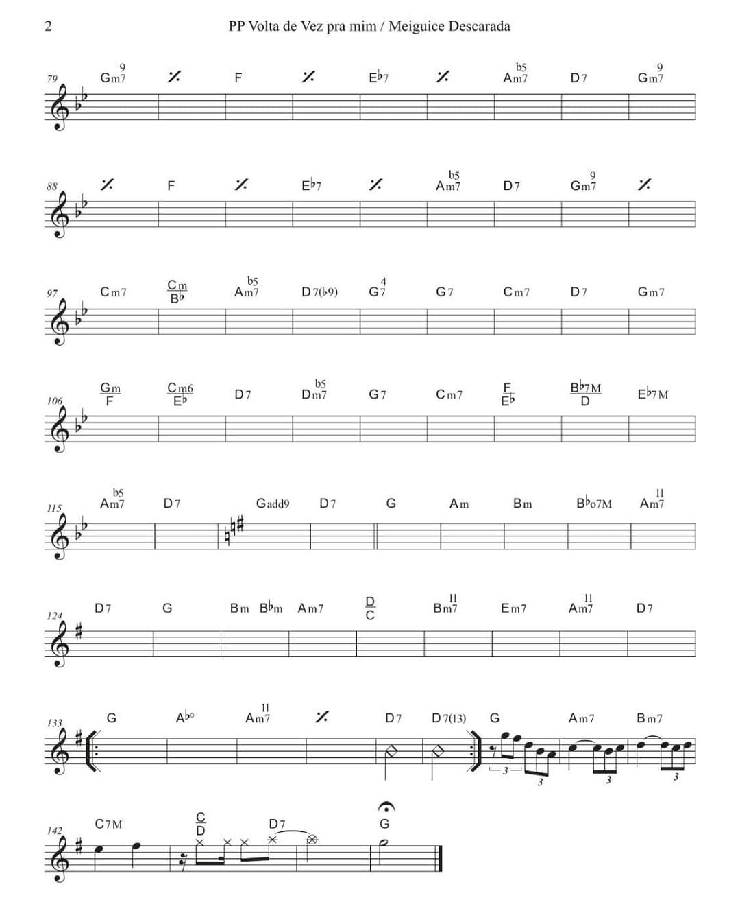 Página 2 da partitura