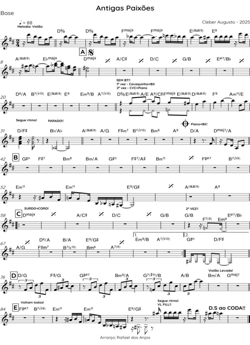 Página 1 da partitura