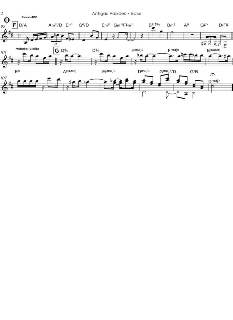 Página 1 da partitura