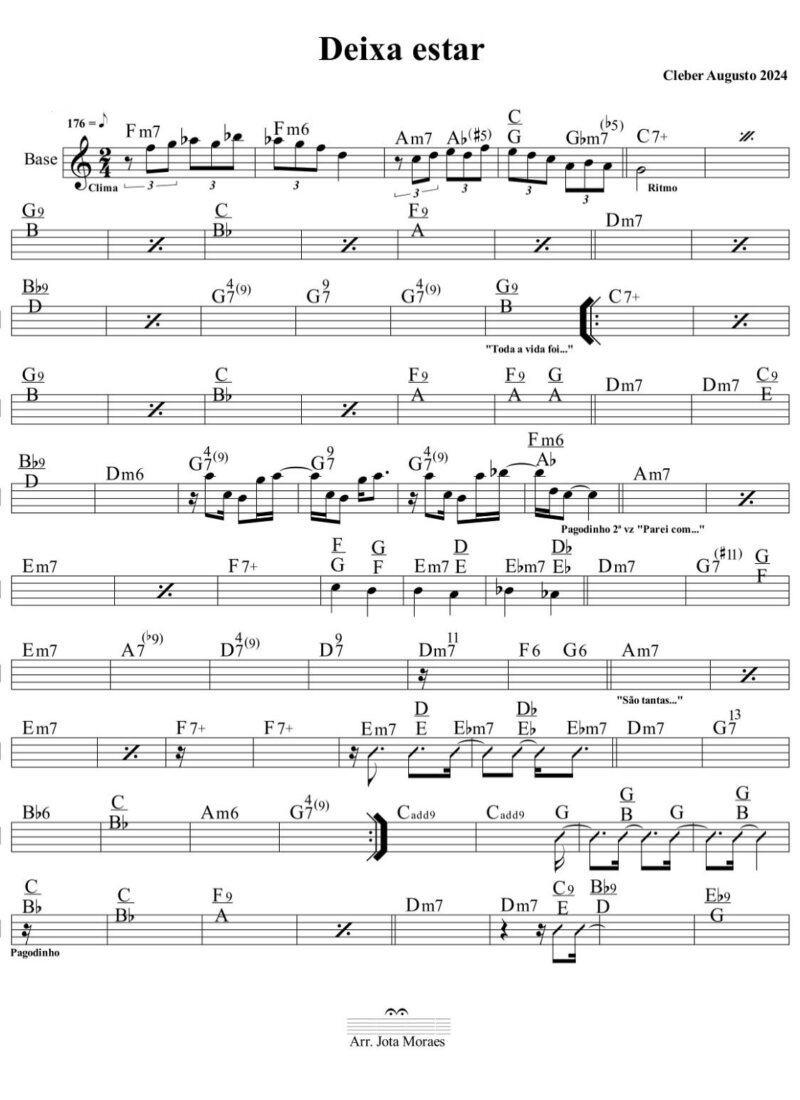 Página 1 da partitura