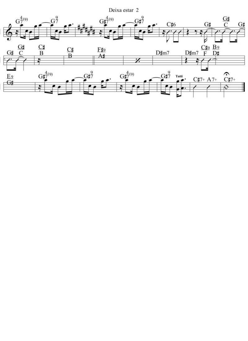 Página 1 da partitura