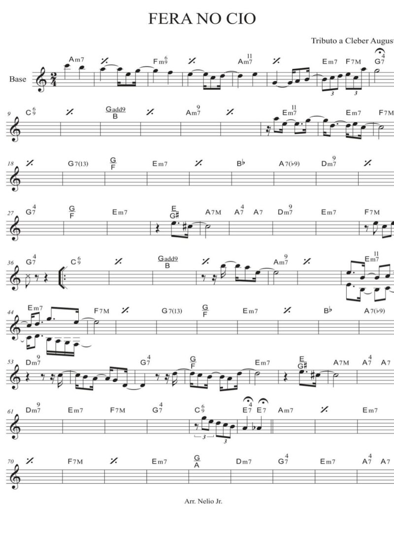 Página 1 da partitura