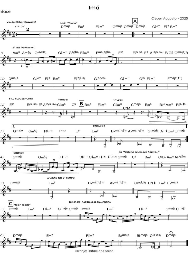 Página 1 da partitura