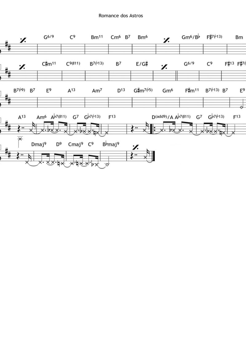 Página 1 da partitura