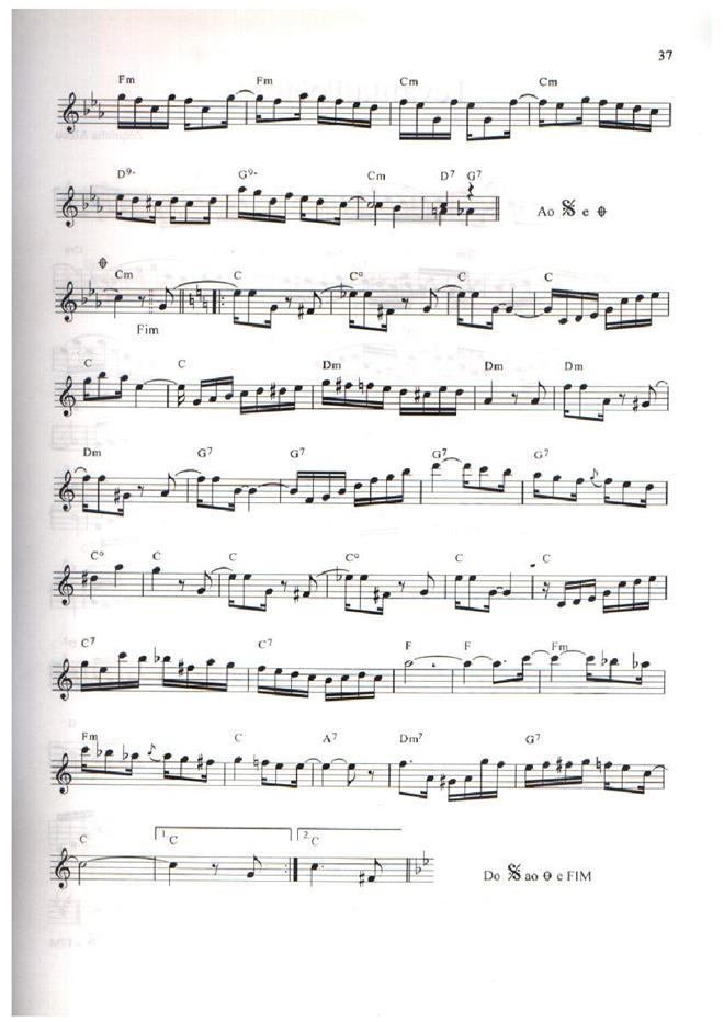 Página 1 da partitura