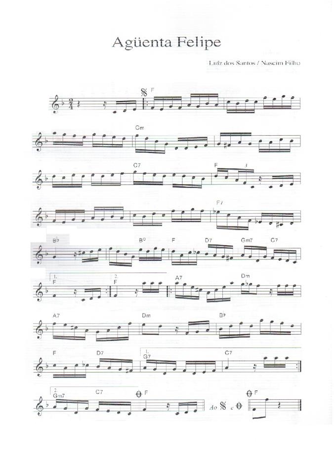 Página 1 da partitura