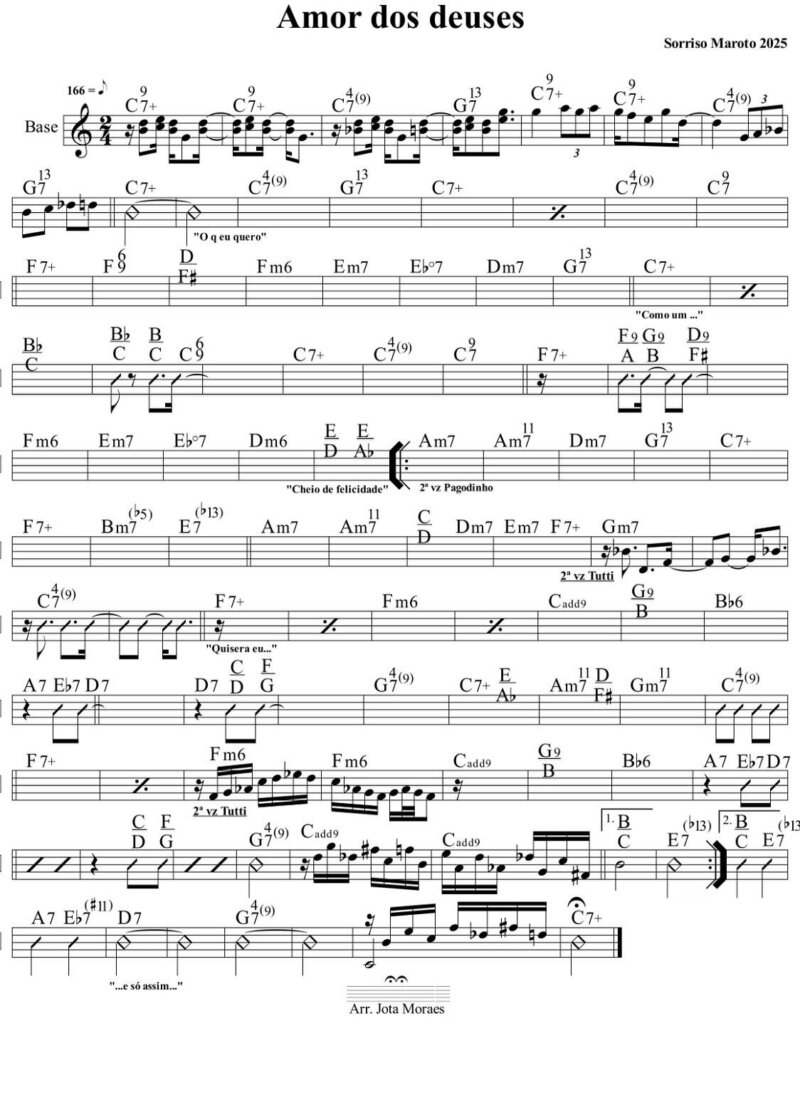 Página 1 da partitura