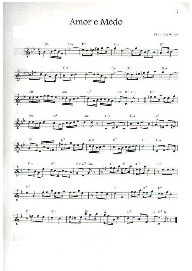 Página 1 da partitura