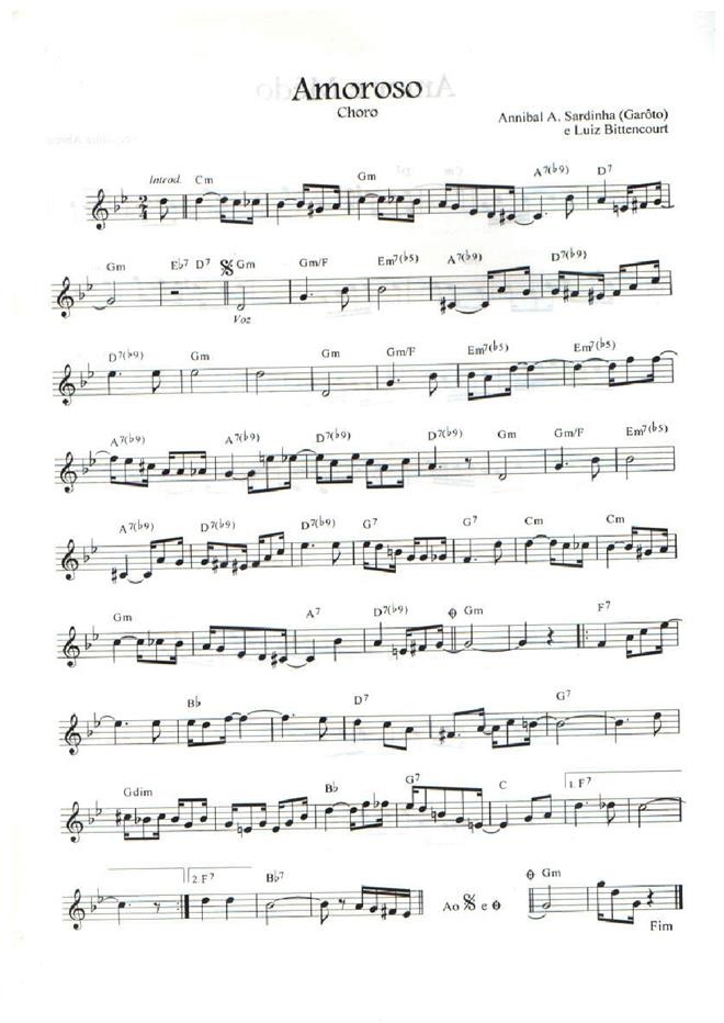 Página 1 da partitura