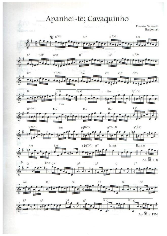 Página 1 da partitura