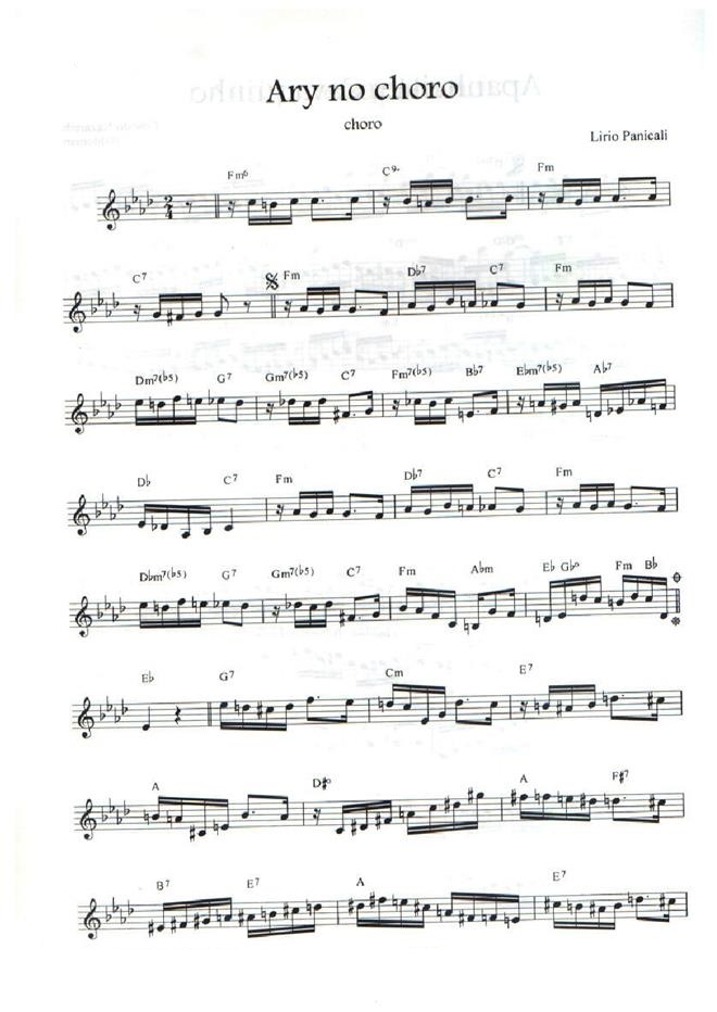 Página 1 da partitura