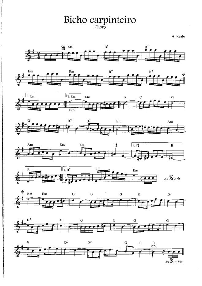 Página 1 da partitura