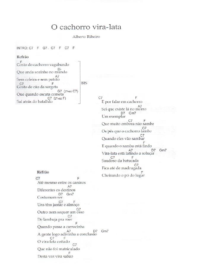 Página 1 da partitura