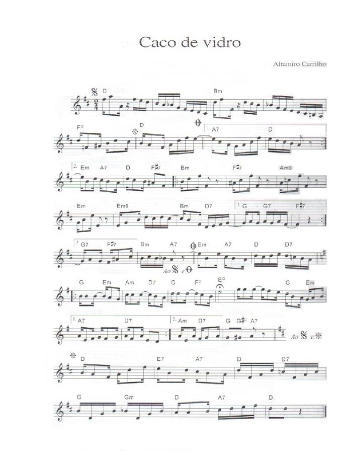 Página 1 da partitura