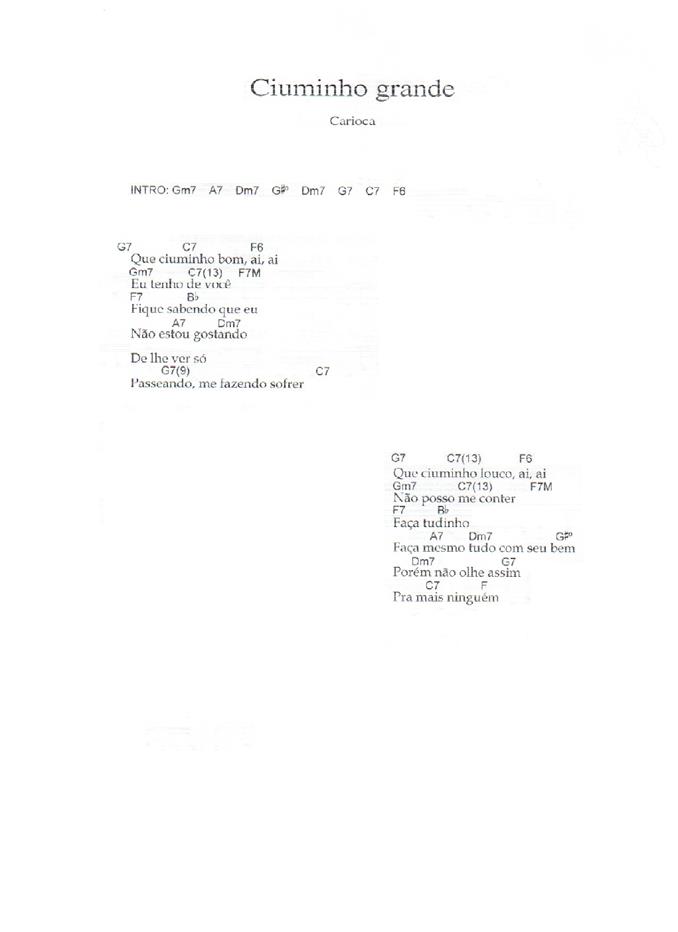 Página 1 da partitura