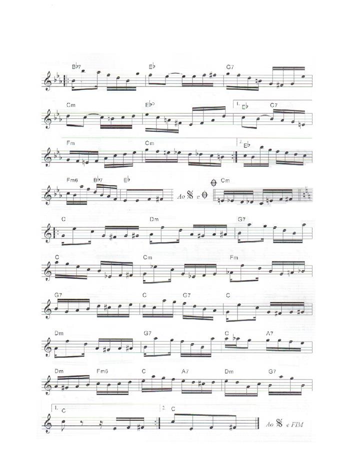 Página 1 da partitura
