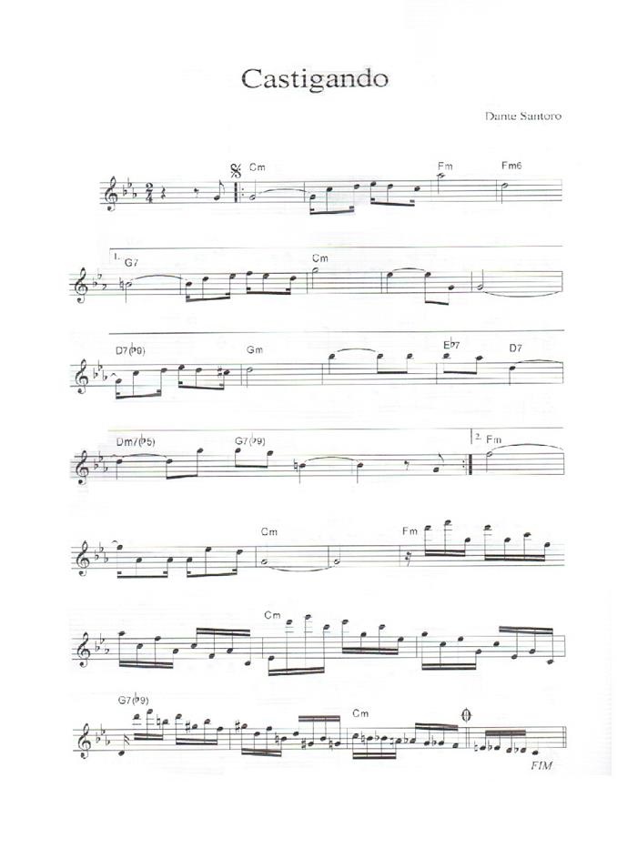 Página 1 da partitura