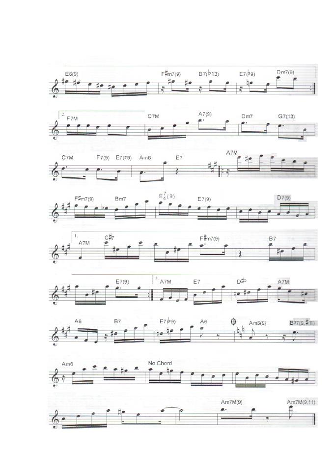 Página 1 da partitura