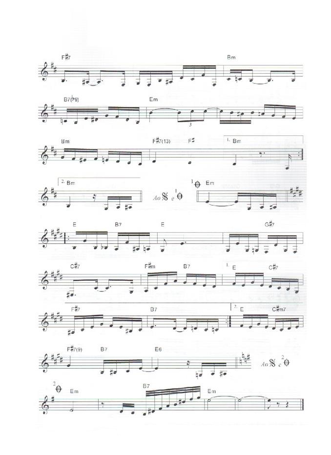 Página 1 da partitura