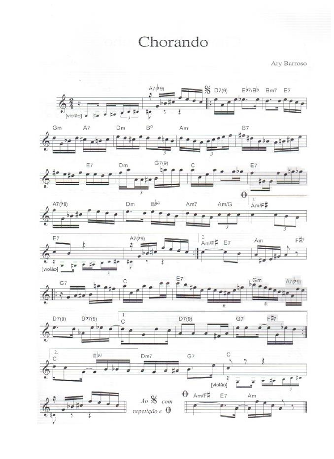 Página 1 da partitura