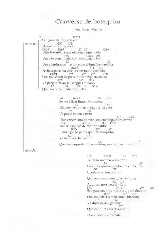 Página 1 da partitura