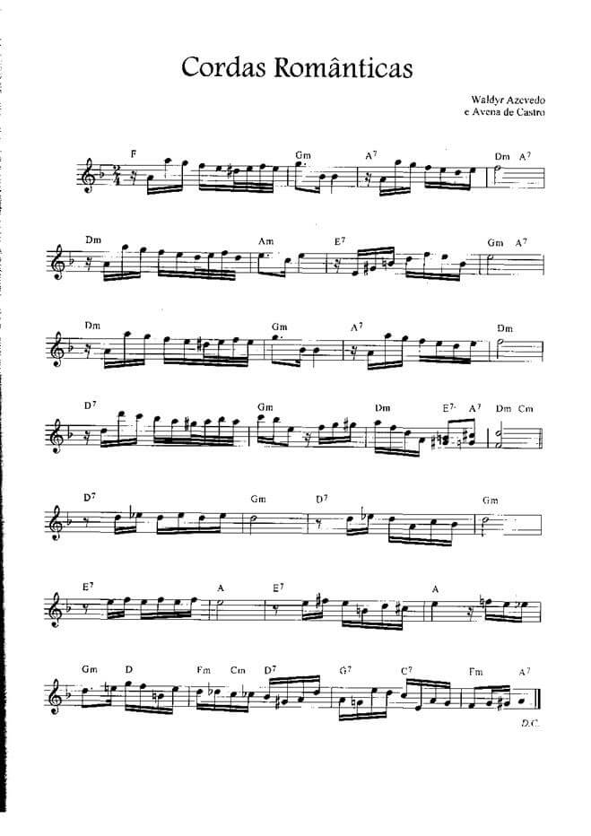Página 1 da partitura