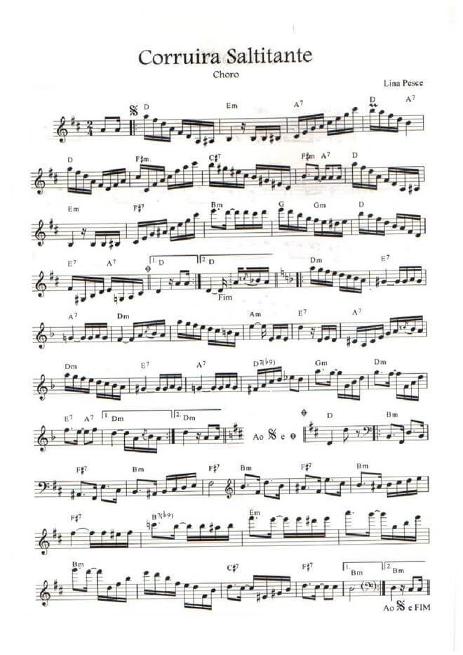 Página 1 da partitura