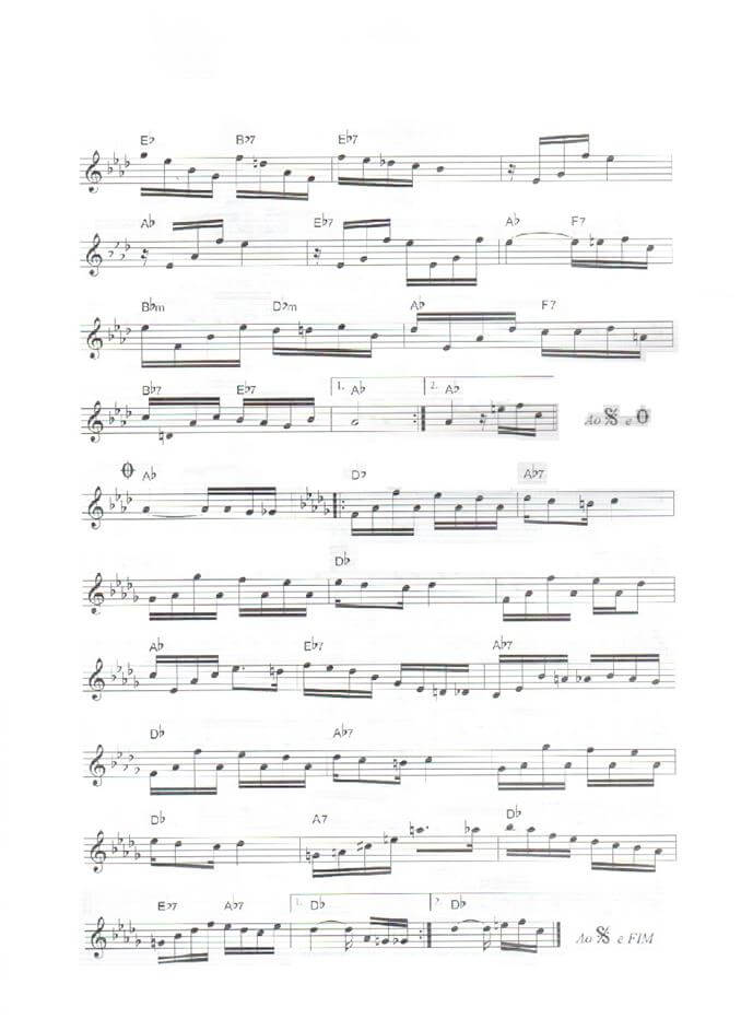 Página 1 da partitura