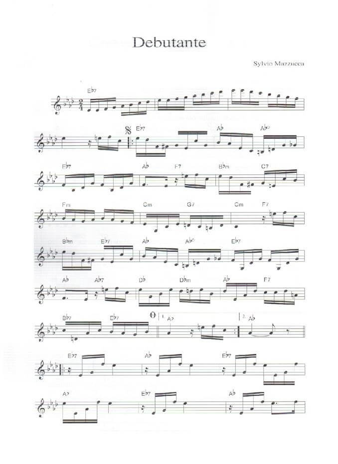 Página 1 da partitura