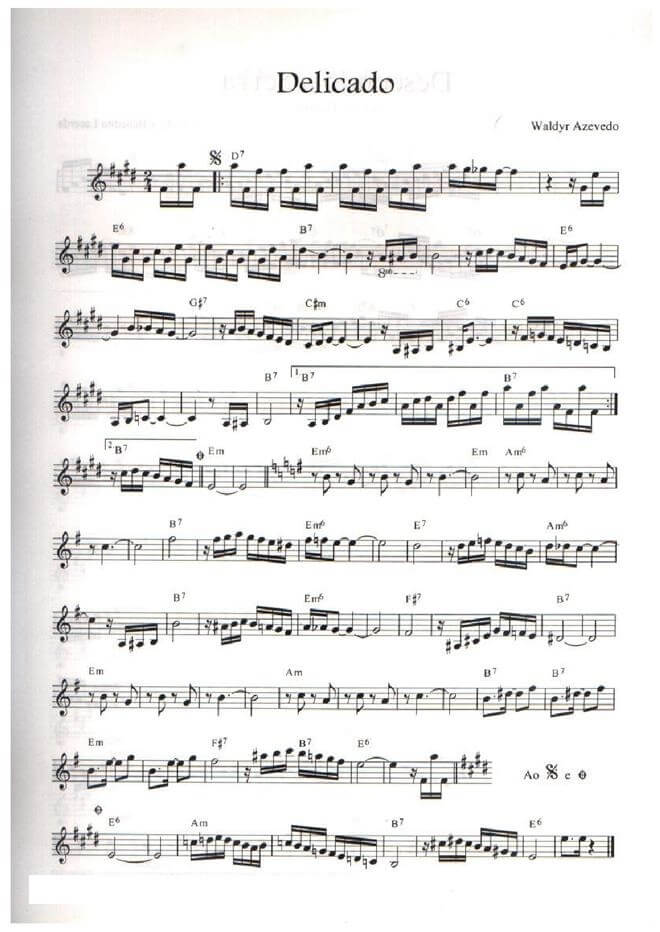 Página 1 da partitura