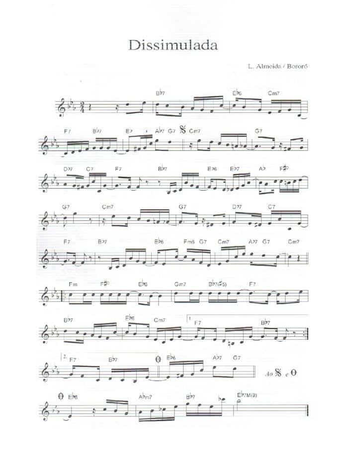 Página 1 da partitura