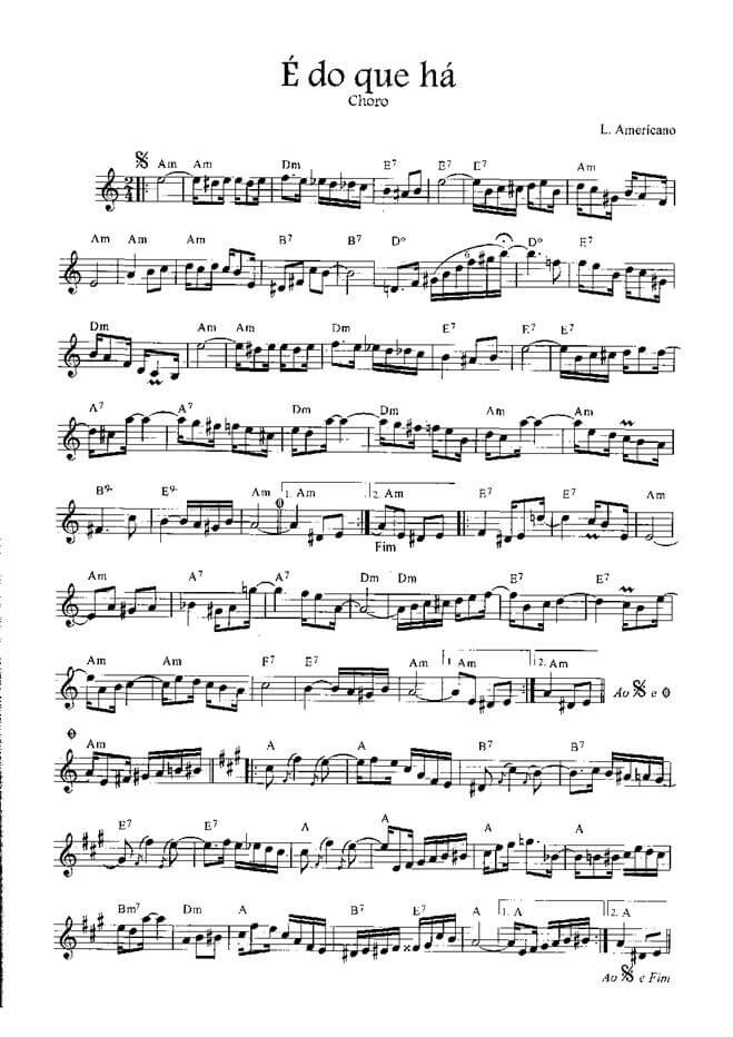 Página 1 da partitura